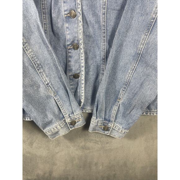 Territory Ahead Vintage Denim Blue Jean Jacket Women's Size‎ XP - Picture 7 of 7